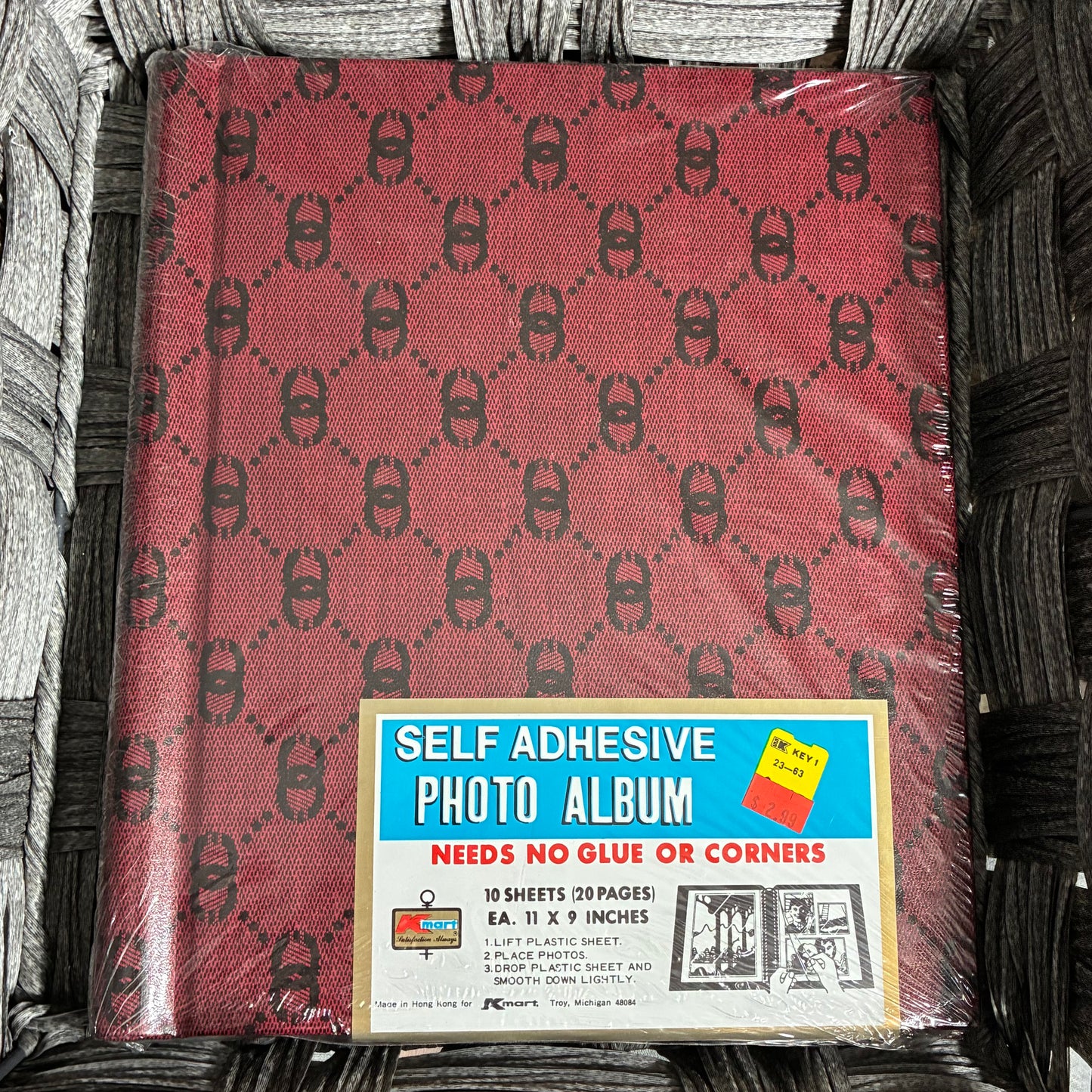 *BRAND NEW* Vintage 1980’s Kmart Photo Album 20 Self Adhesive Pages