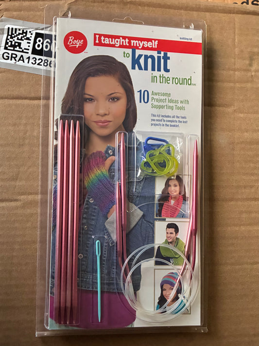 BOYE I TAUGHT MYSELF TO KNIT KIT