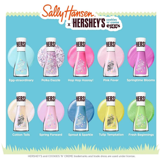 SALLY HANSEN X HERSHEY’S COOKIES ‘N’ CREME EGGS NAIL POLISH