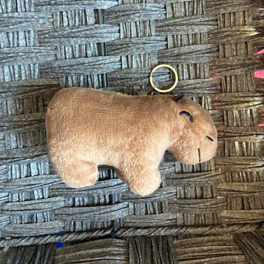 CAPYBARA PLUSH KEYCHAIN MINI
