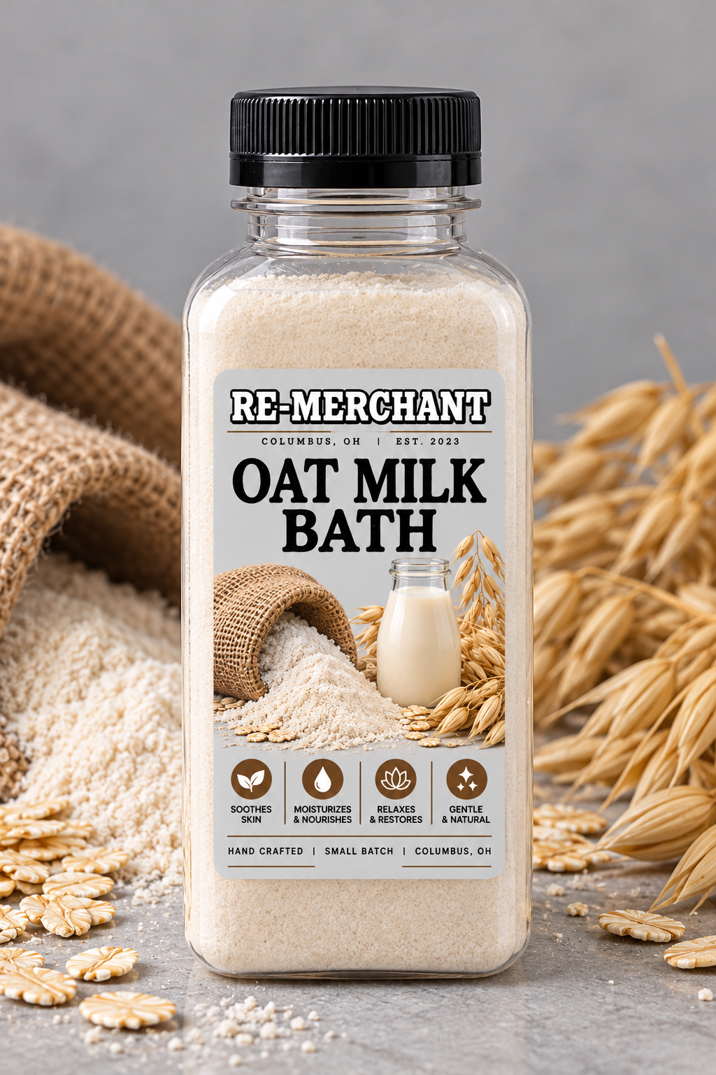 OAT MILK BATH - 8 OZ BOTTLE