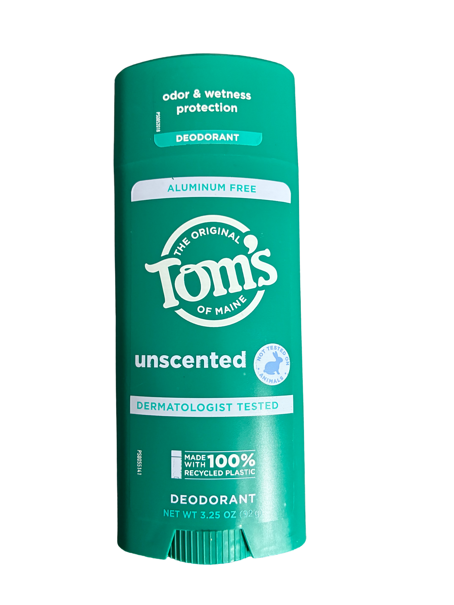 Tom’s Of Maine Unscented Aluminum Free 3.25OZ Deodorant