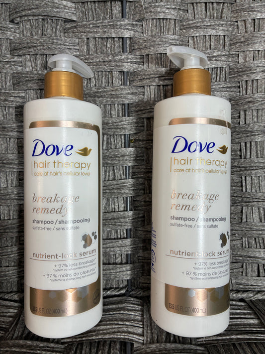 DOVE HAIR THERAPY BREAKAGE REMEDY SHAMPOO
