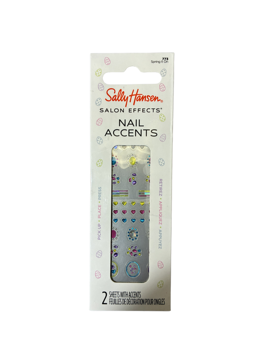 SALLY HANSEN SALON EFFECTS NAIL ACCENTS 775 SPRINGTIME SHOWER