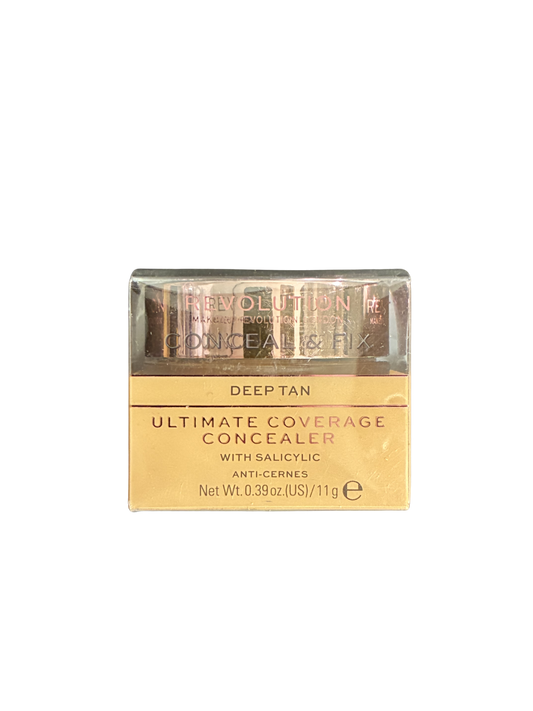 REVOLUTION ULTIMATE COVERAGE CONCEALER - DEEP TAN
