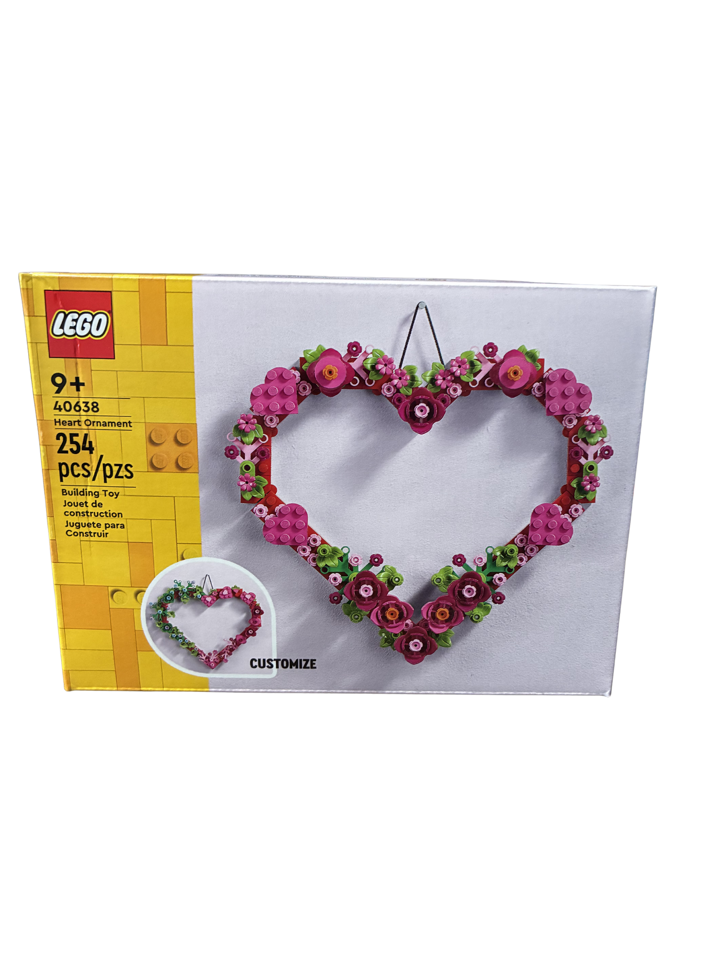 LEGO 40638 HEART ORNAMENT 254PCS