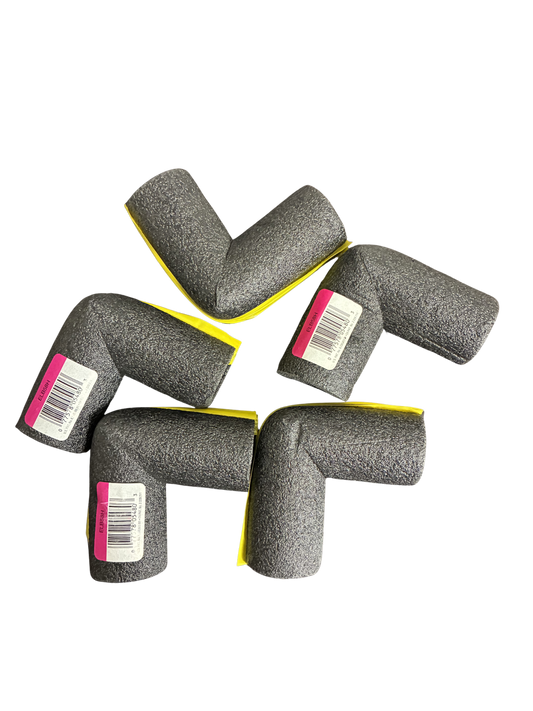 90 DEGREE FOAM PIPE INSULATION 5PCS