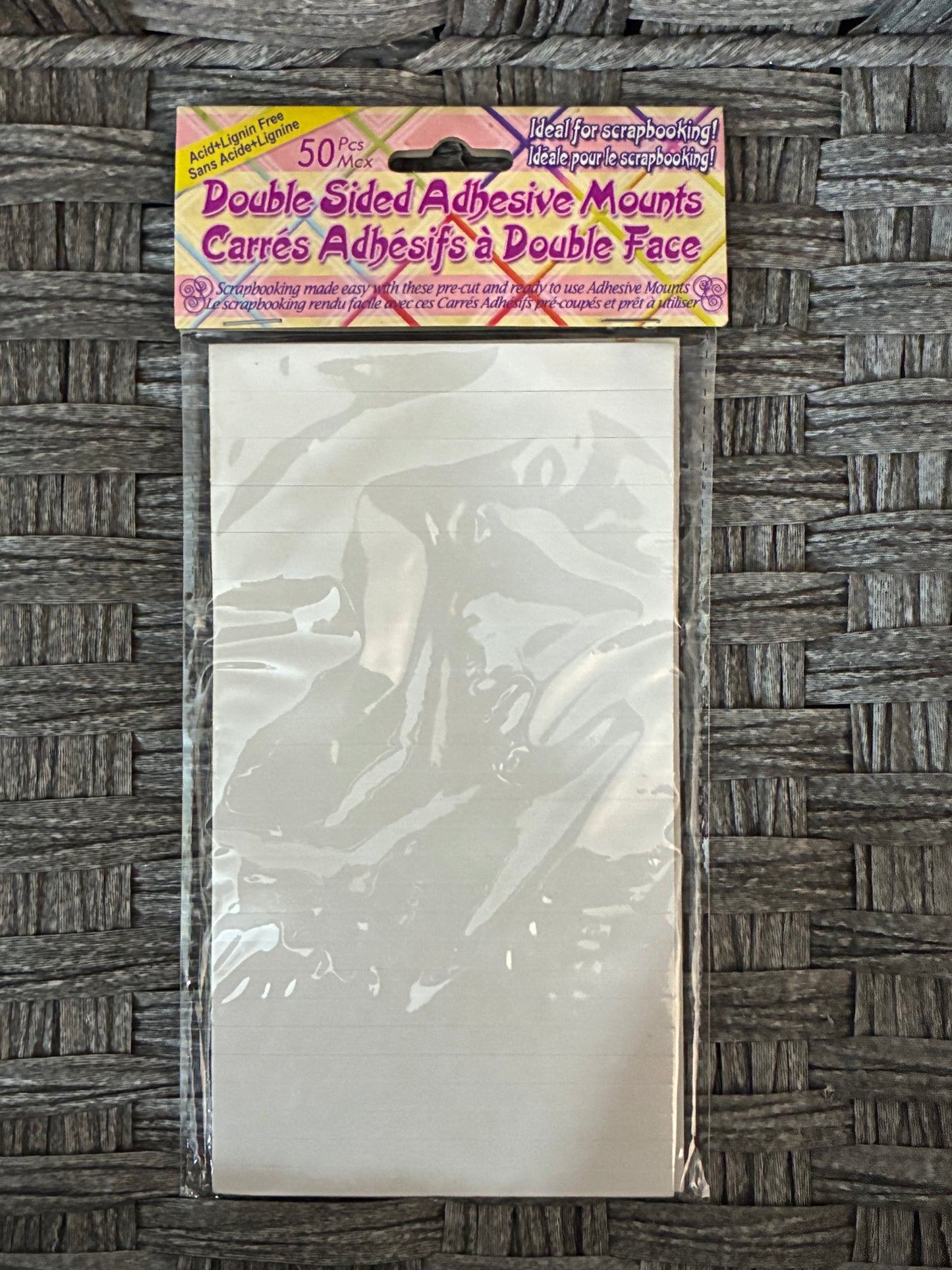50PCS DOUBLE SIDED SCRAPBOOK ADHESIVE MOUNTS