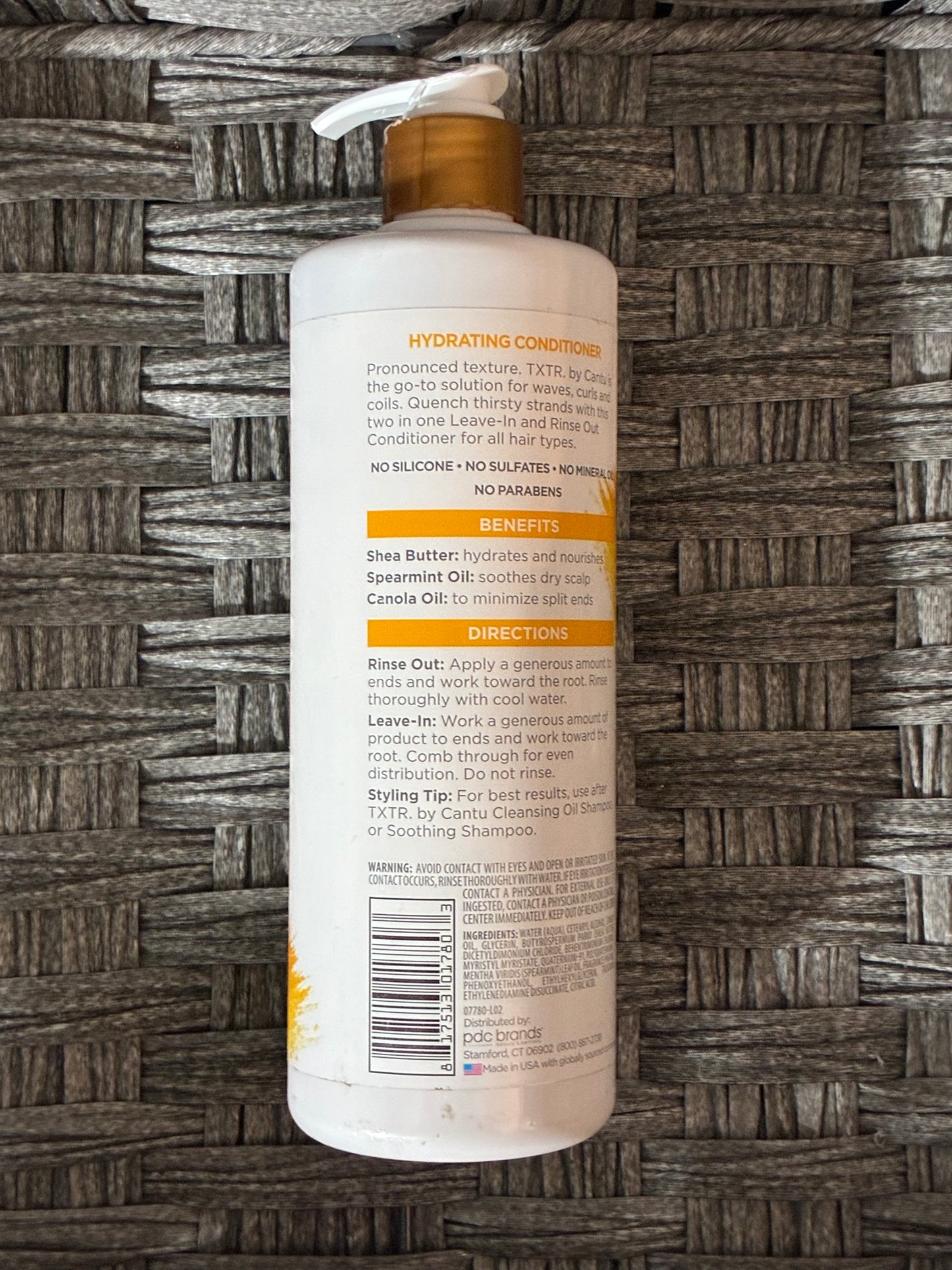 TXTR BY CANTÙ HYDRATING CONDITIONER 16FL OZ