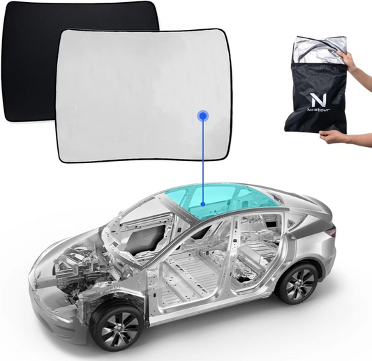 NESTOUR FOR TESLA 2020-2023 MODEL Y FOLDABLE ROOF SUNSHADE