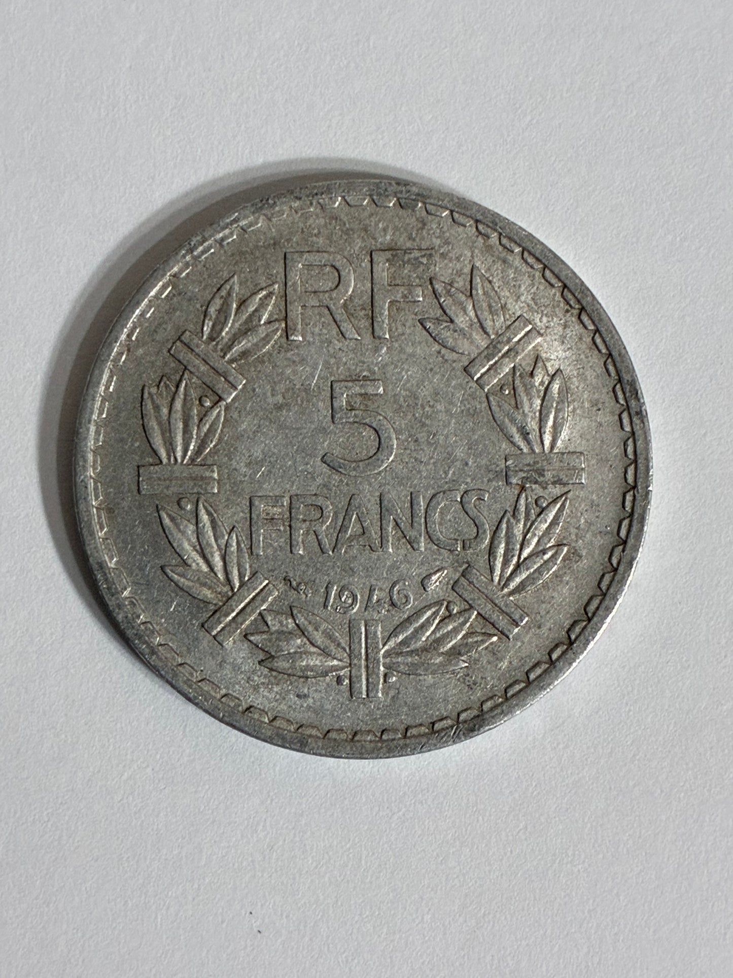 1946 5 FRANCS LAVRILLIER