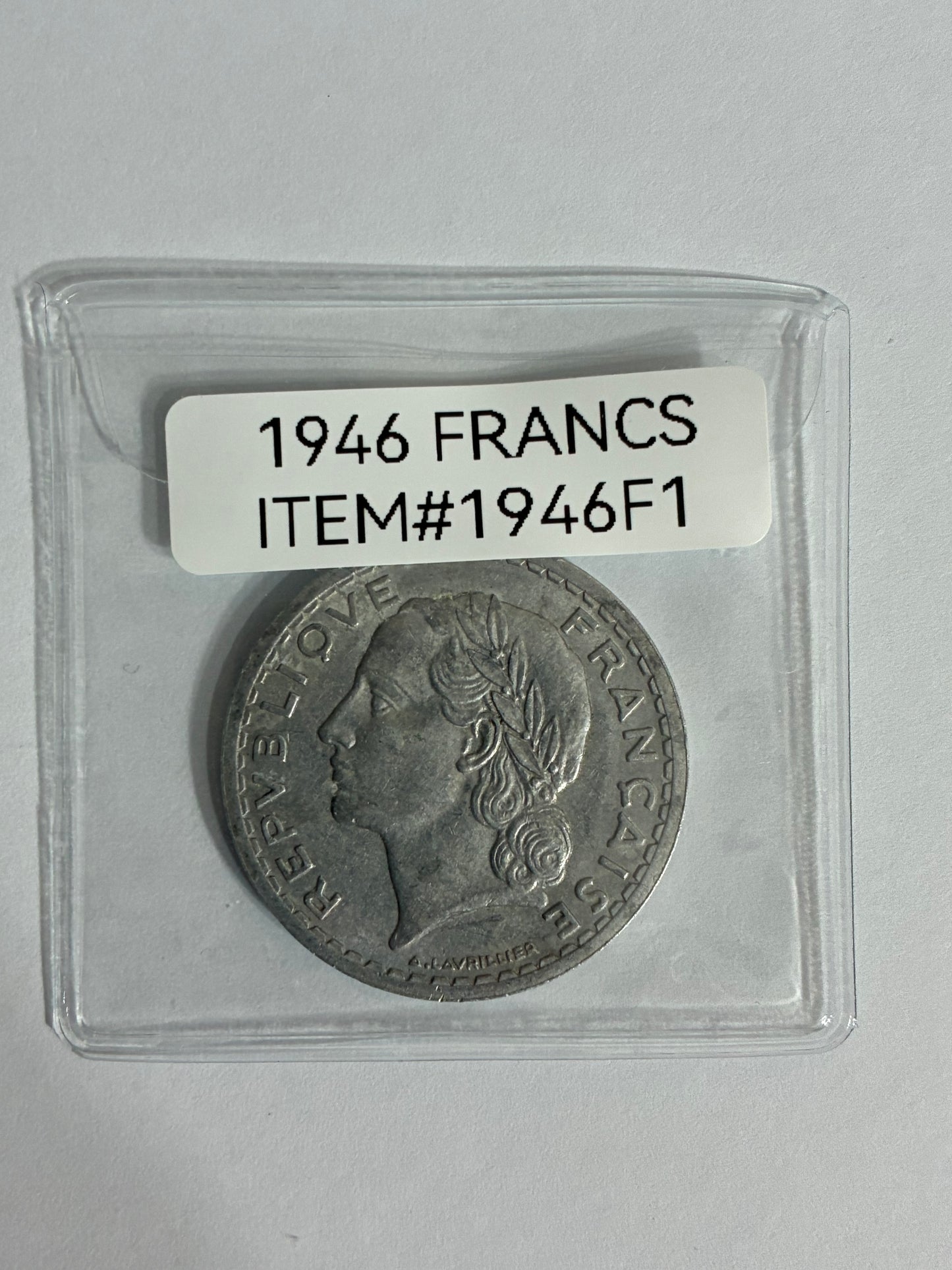 1946 5 FRANCS LAVRILLIER