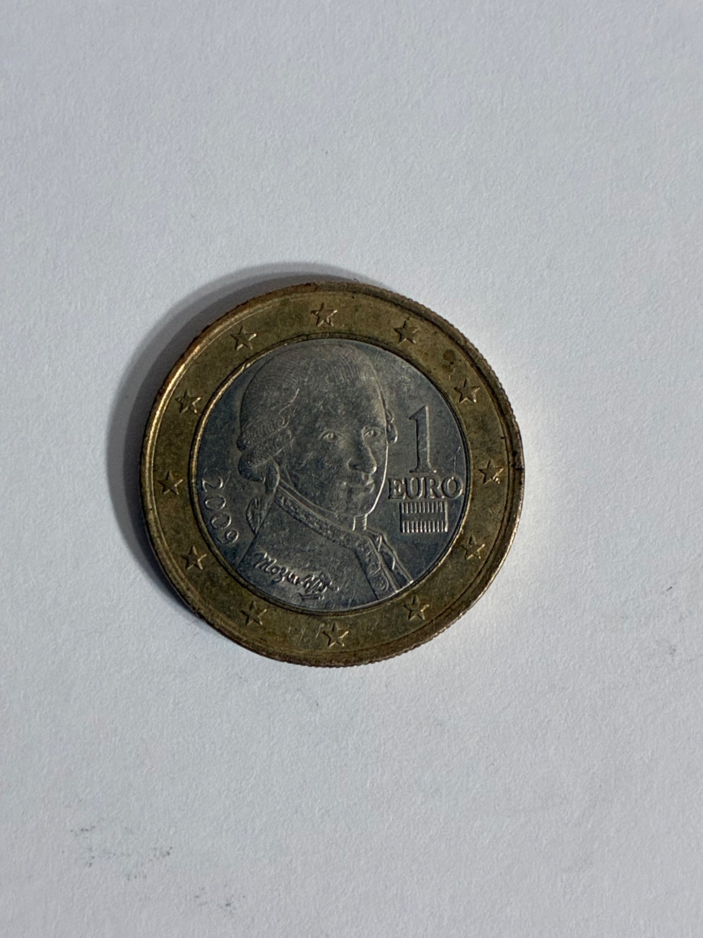 2009 1 EURO - AUSTRIA