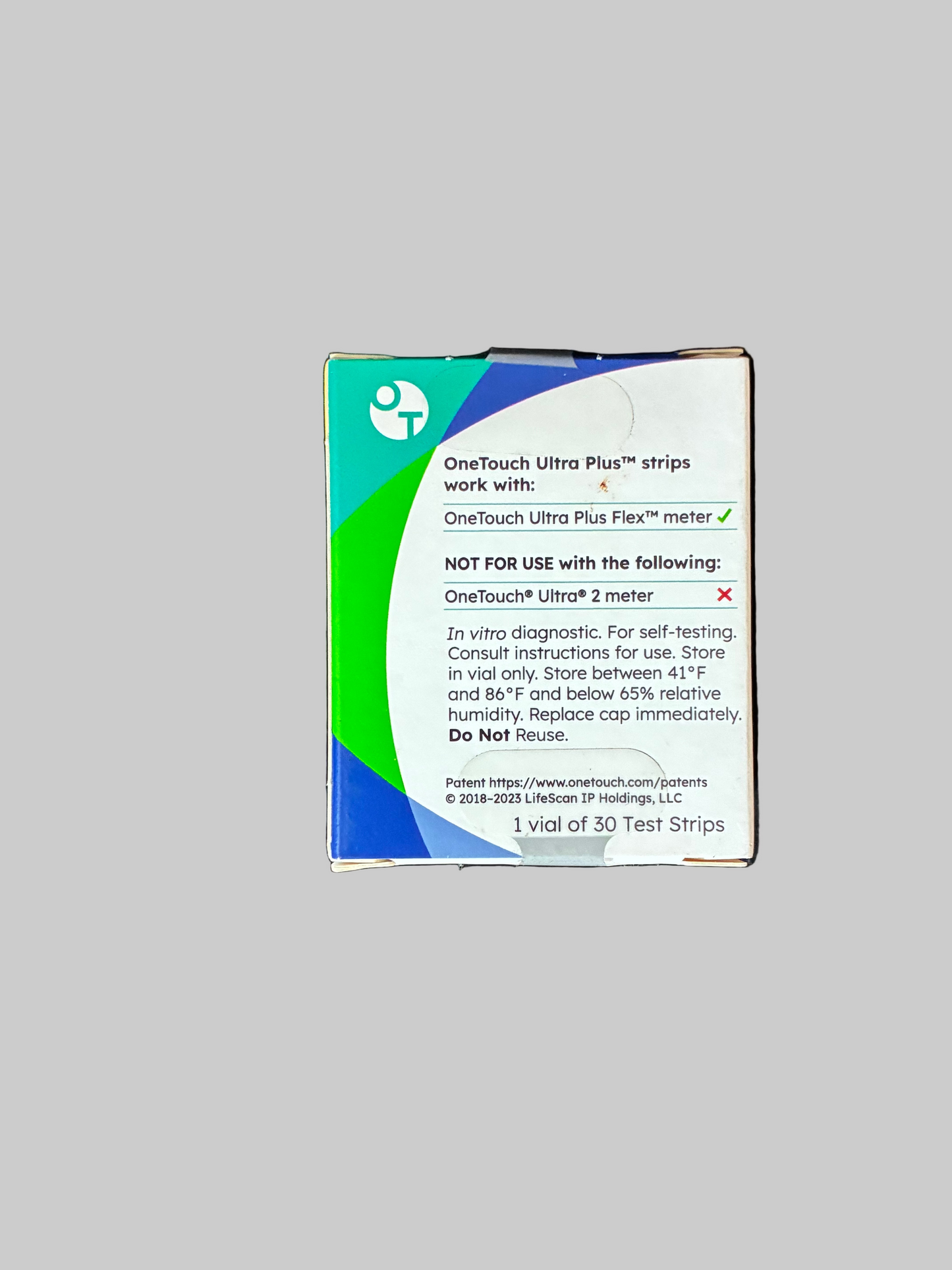 ONE TOUCH ULTRA PLUS 30 TEST STRIPS