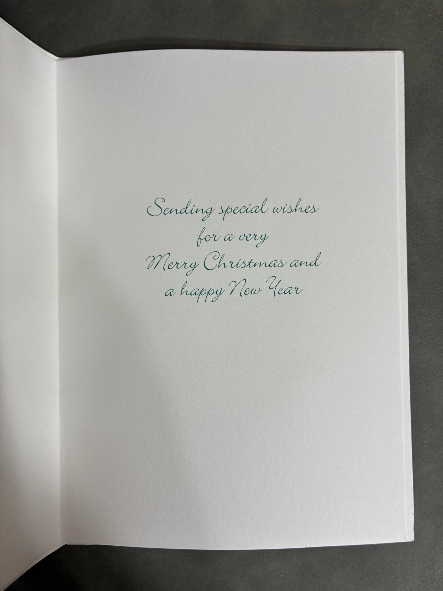 CHRISTMAS TREE THEMED PAPYRUS CHRISTMAS CARD WITH RHINESTONE EMBELLISHMENTS 4CT WITH RED/GOLD ENVELOPES