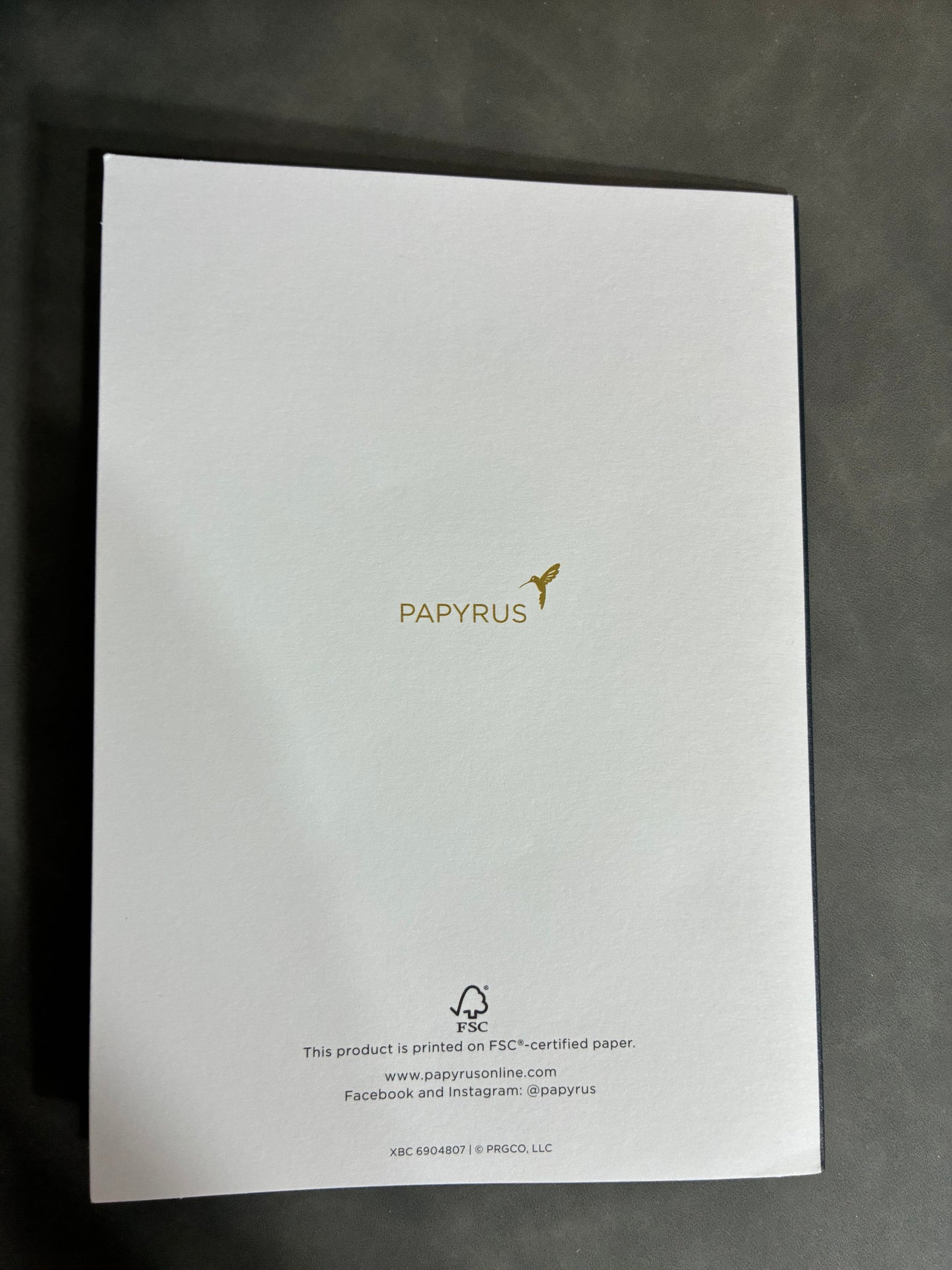 CHRISTMAS TREE THEMED PAPYRUS CHRISTMAS CARD WITH RHINESTONE EMBELLISHMENTS 4CT WITH RED/GOLD ENVELOPES