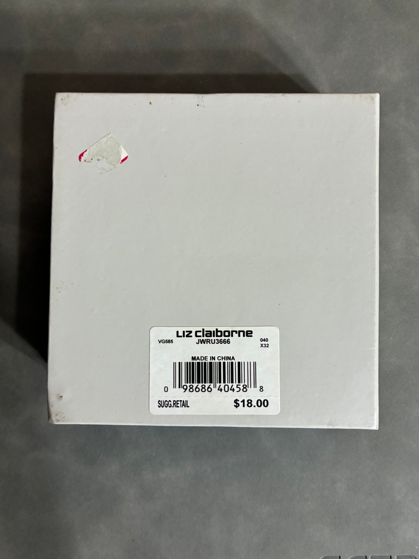 LIZ CLAIBORNE SILVER TONE PERPETUAL CALENDAR