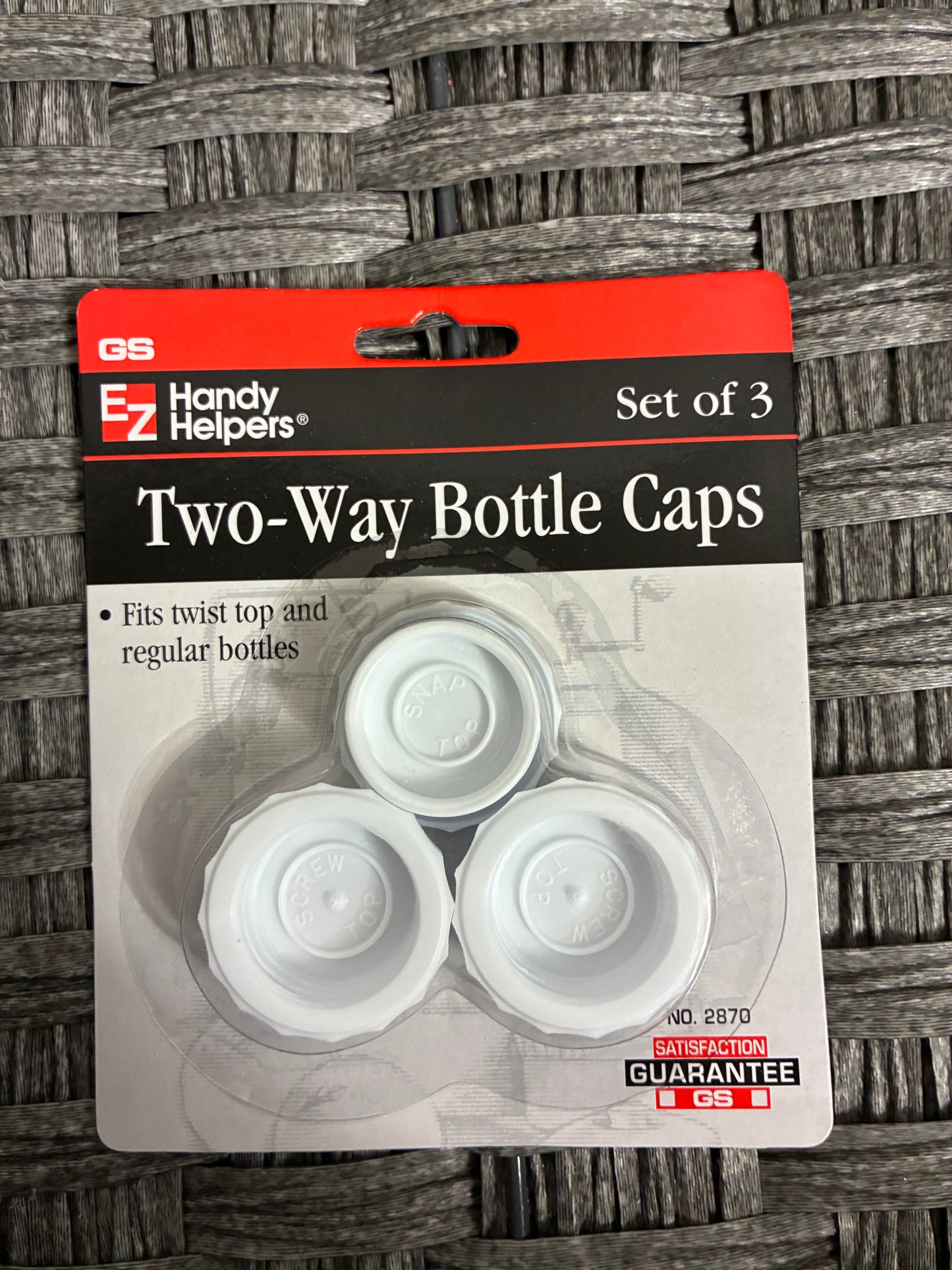 4x 3CT TWO WAY BOTTLE CAPS