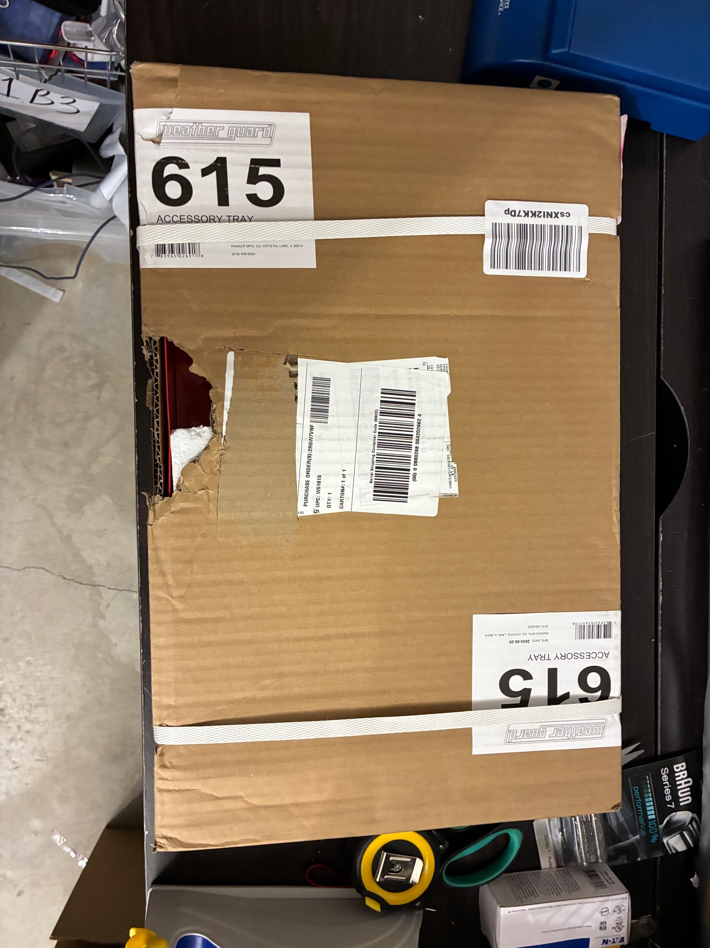 WEATHER GUARD 615 ACCESSORY TRAY