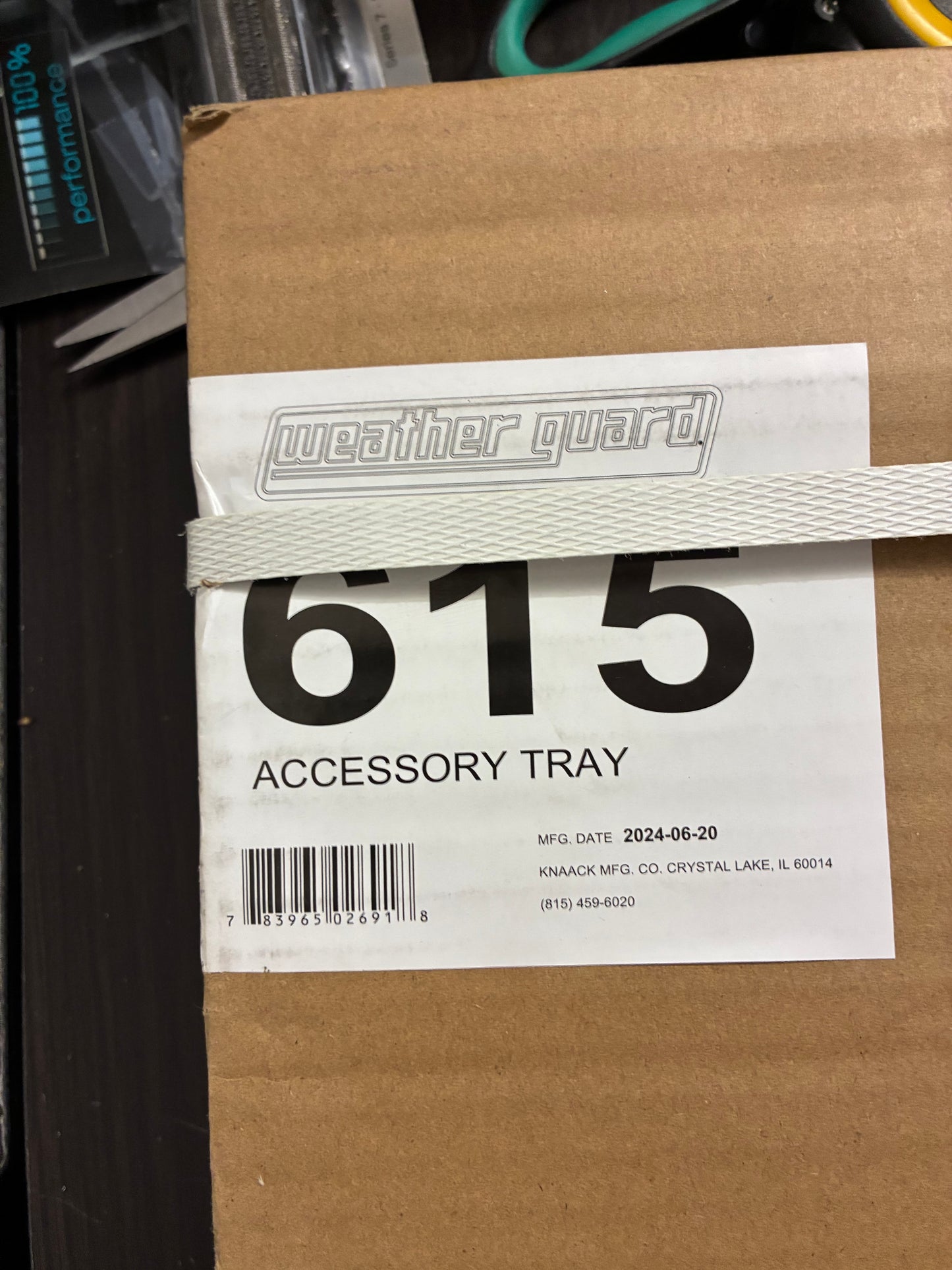 WEATHER GUARD 615 ACCESSORY TRAY