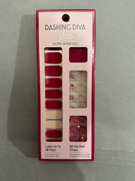 Dashing Diva Gloss Ultra Shine Gel - Berry Bloodstone 32ct