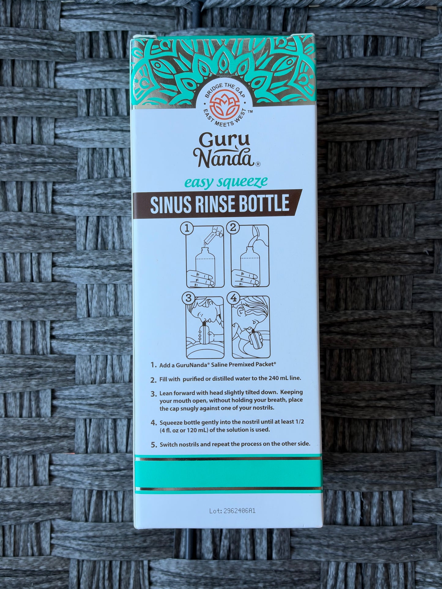 GURU NANDA SINUS RINSE BOTTLE