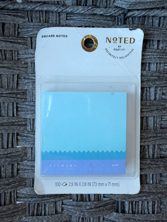 NOTED BY POST-IT 100CT SQUARE