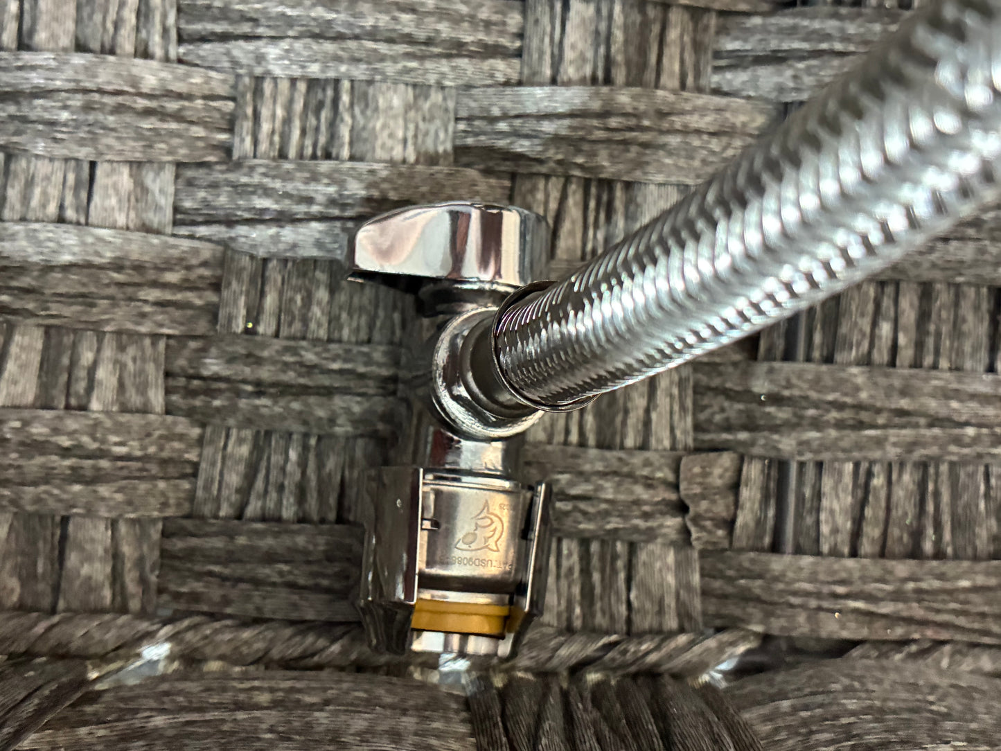 SHARKBITE 1/2" MAX PUSH TO CONNECT X 1/2" FIP X 20" ANGLE STOP FAUCET CONNECTOR