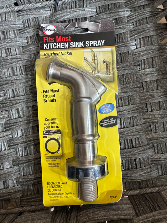 DANCO KITCHEN SINK SPRAY BRUSHED NICKEL 10335