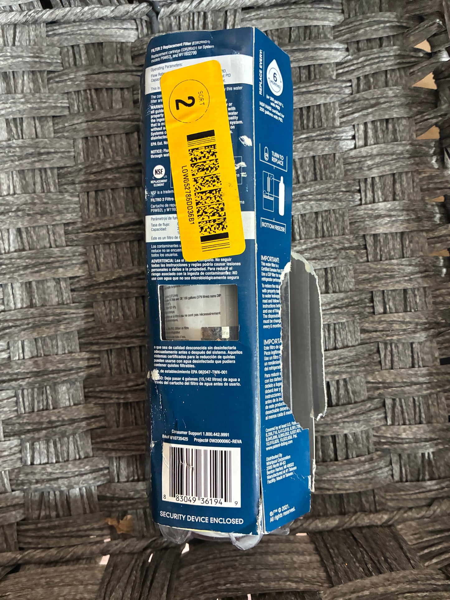 EVERYDROP FILTER 2 REPLACEMENT EDR2RXD1