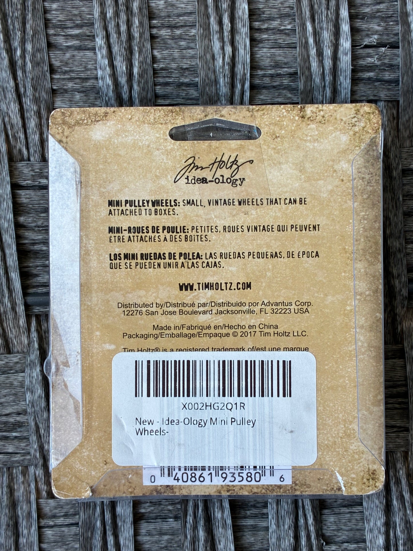 TIM HOLTZ IDEA-OLOGY PULLEY WHEELS 4PC