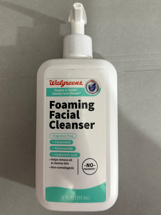 Walgreens Foaming Facial Cleanser 12FL OZ