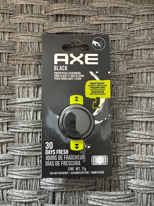 AXE BLACK AIR VENT CLIP FROZEN PEAR & CEDARWOOD