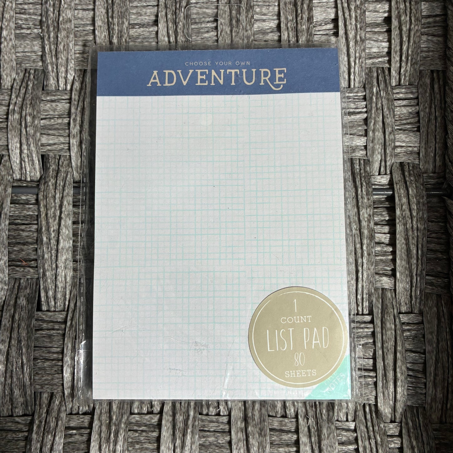 CHOOSE YOUR OWN ADVENTURE LIST PAD 80 SHEETS TARGET BULLSEYE
