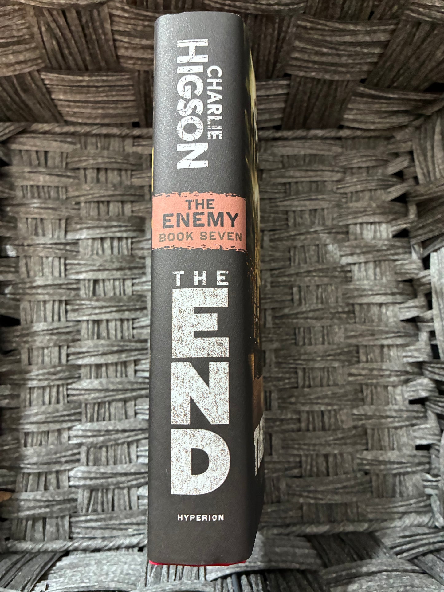 THE END (THE ENEMY - BOOK 7) CHARLIE HIGSON HARDCOVER FIRST EDITION 2016