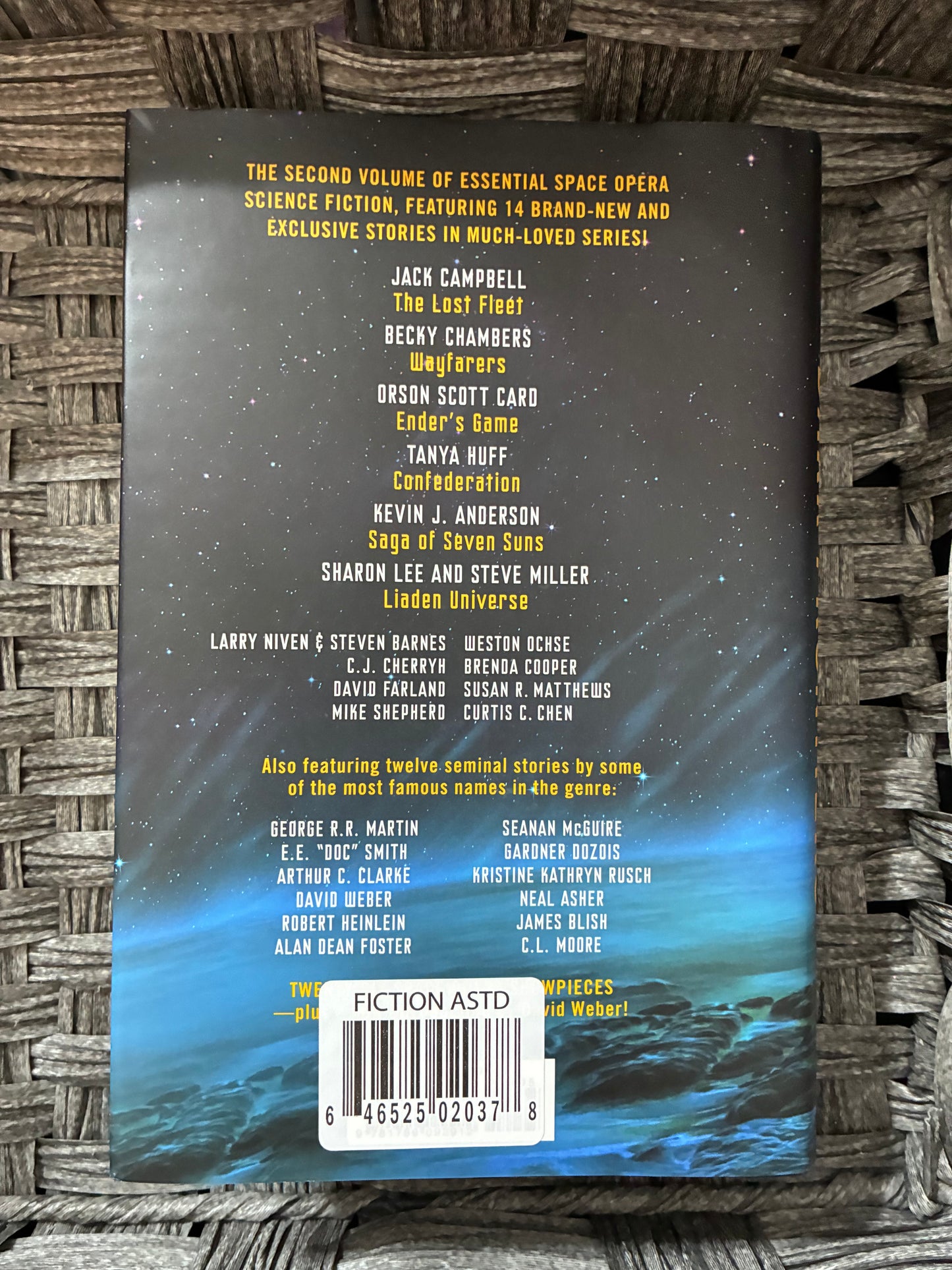 INFINITE STARS: DARK FRONTIERS HARDCOVER BRYAN THOMAS SCHMIDT FIRST EDITION 2019