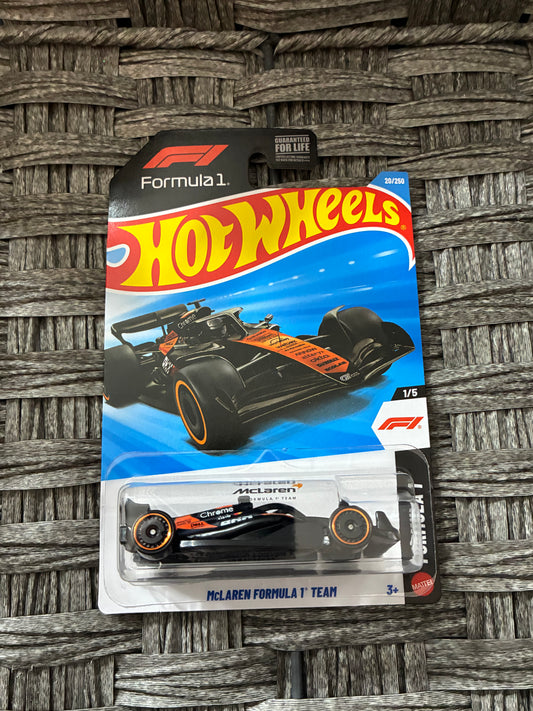 MATTEL HOT WHEELS FORMULA 1 MCLAREN TEAM 1/5 20/250