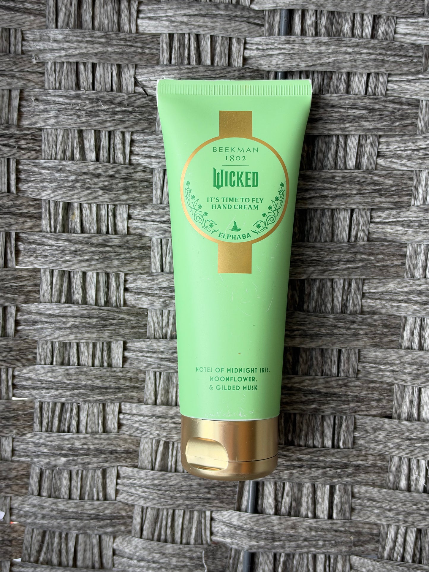 BEEKMAN 1802 WICKED IT'S TIME TO FLY HAND CREAM ELPHABA - UNSEALED NEVER USED