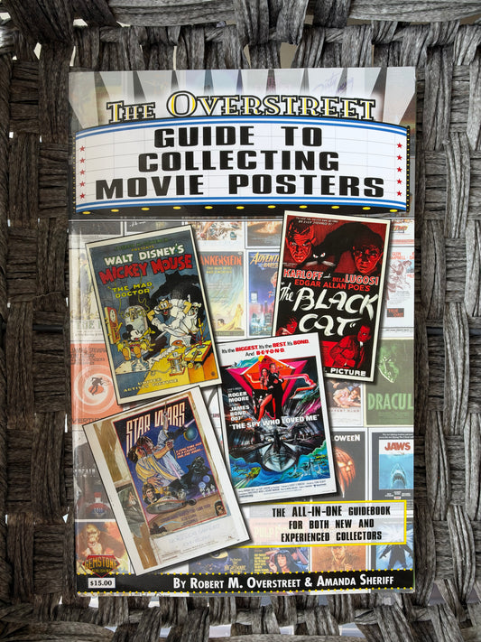 ROBERT M. OVERSTREET - THE OVERSTREET GUIDE TO COLLECTING MOVIE POSTERS BOOK