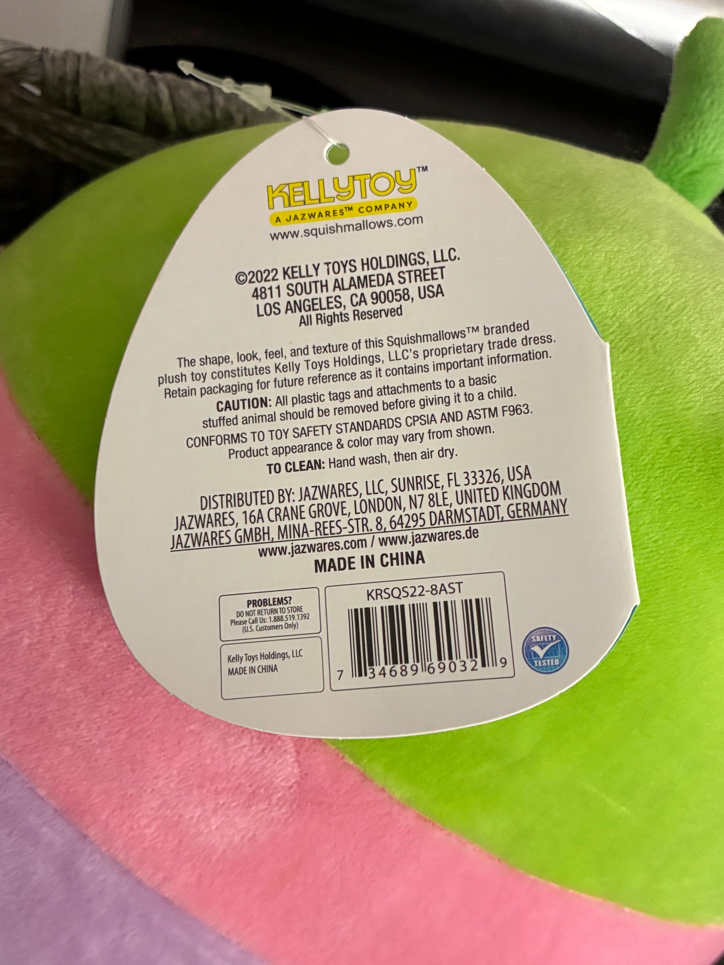 SQUISHMALLOWS RUTABAGA 8"