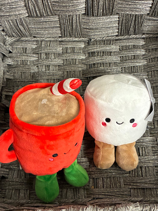 HALLMARK BETTER TOGETHER HOT COCOA & MARSHMALLOW PLUSHES