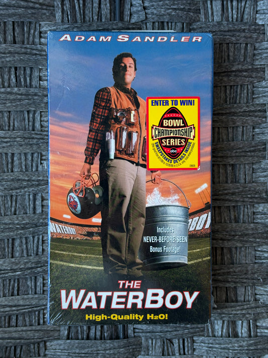 THE WATERBOY (VHS, 1998) ADAM SANDLER, KATHY BATES SEALED ORIGINAL 1999 PROMO