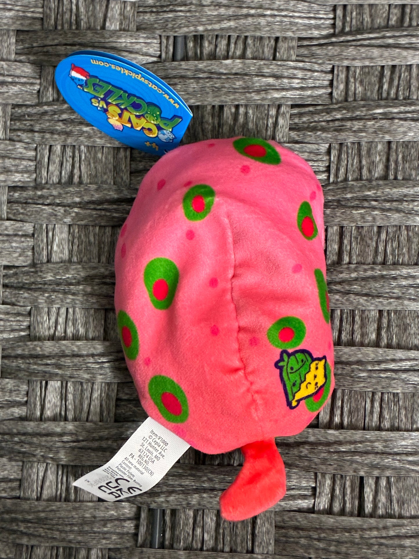 CATS VS PICKLES LOAF CAT BEANBAG PLUSH