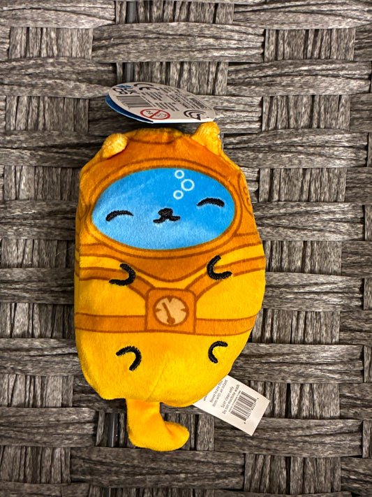 CATS VS PICKLES COUSTEAU CAT BEANBAG PLUSH