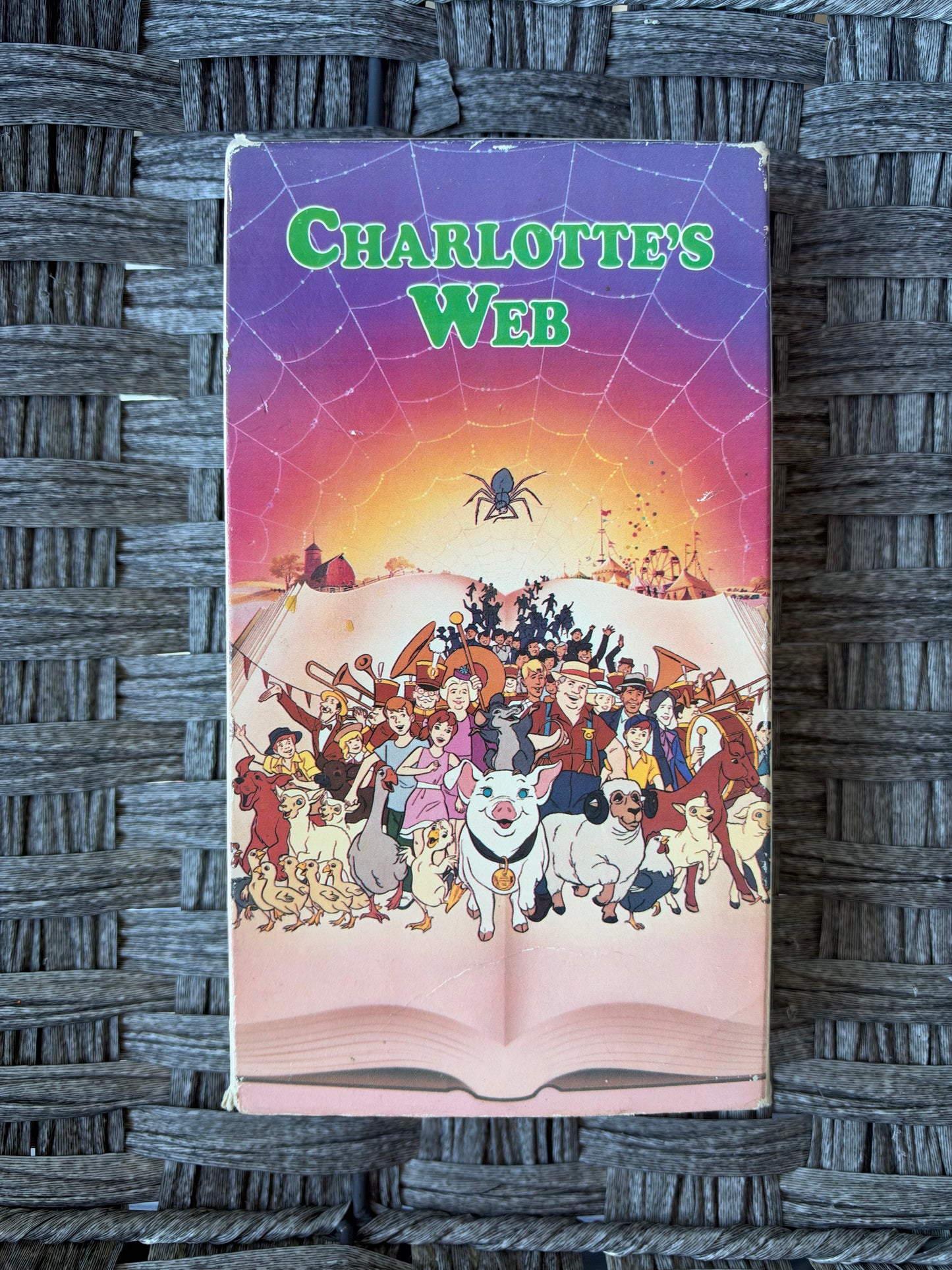 CHARLOTTE'S WEB (VHS, 1973) MCDONALD'S X PARAMOUNT EDITION VINTAGE PRE OWNED