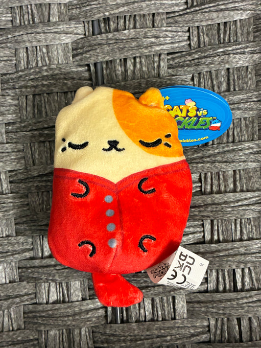 CATS VS PICKLES PAJAMAS CAT BEANBAG PLUSH
