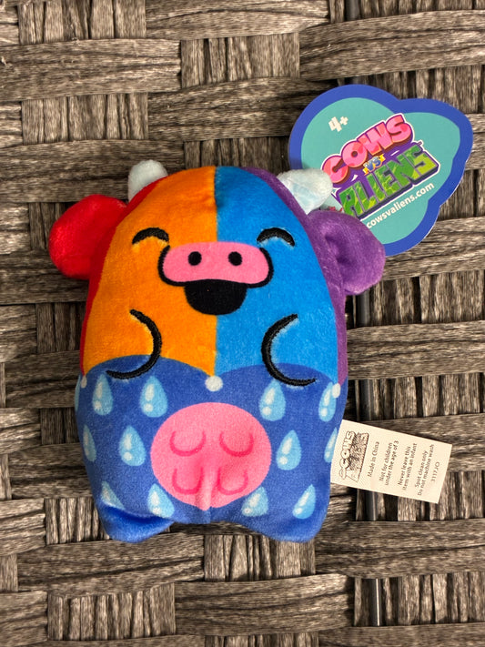 COWS VS ALIENS BELLA COW BEANBAG PLUSH