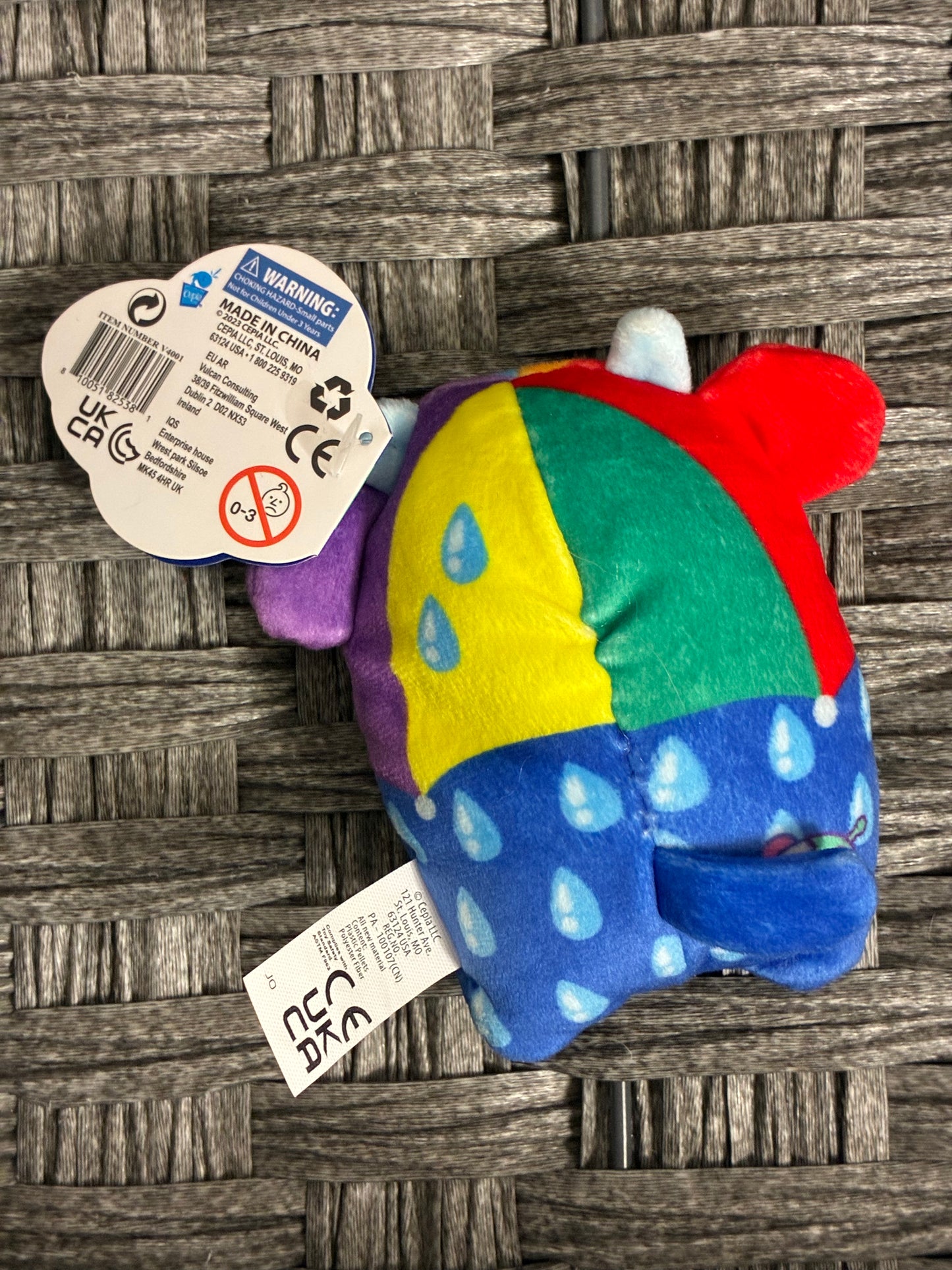 COWS VS ALIENS BELLA COW BEANBAG PLUSH