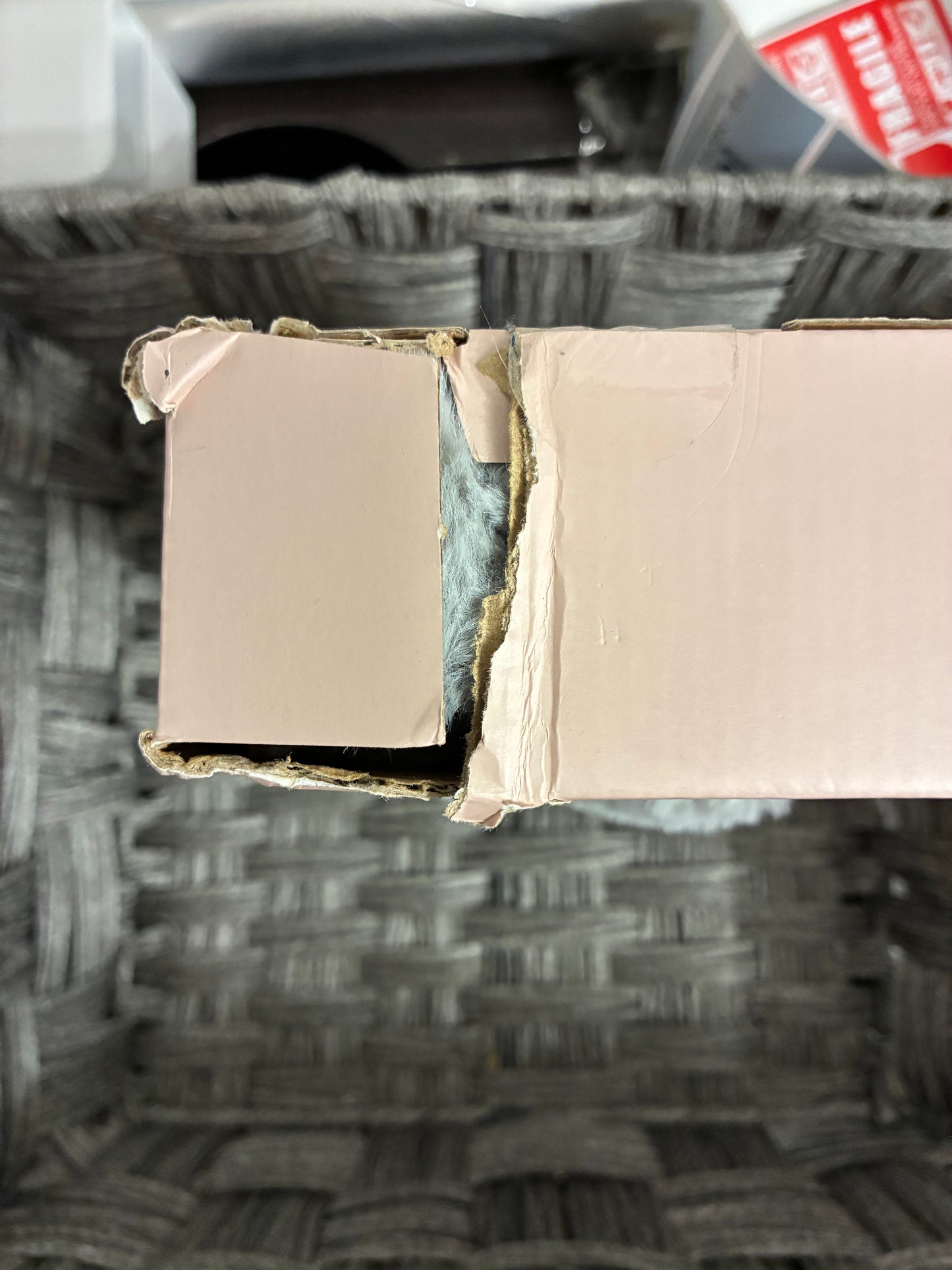 AROMA HOME MICROWAVEABLE BODY WRAP GRAY FAUX FUR