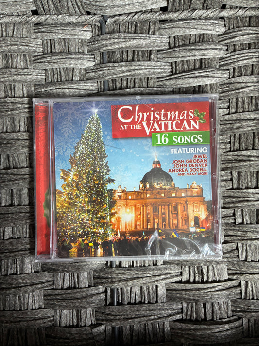 CHRISTMAS AT THE VATICAN 16 SONGS FT JEWEL, JOSH GROBAN, BOCELLI, DENVER - NEW
